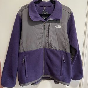 The North Face Full Zip Denali Jacket Purple Women’s XL
